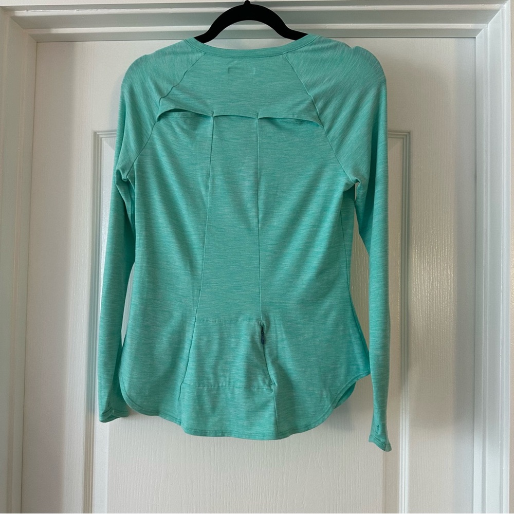 Marmot Women's Teal Long Sleeve Tee - Picture 3 of 6